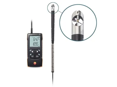 Testo 416 - Digitálny vrtuľkový anemometer 16 mm vrtuľka